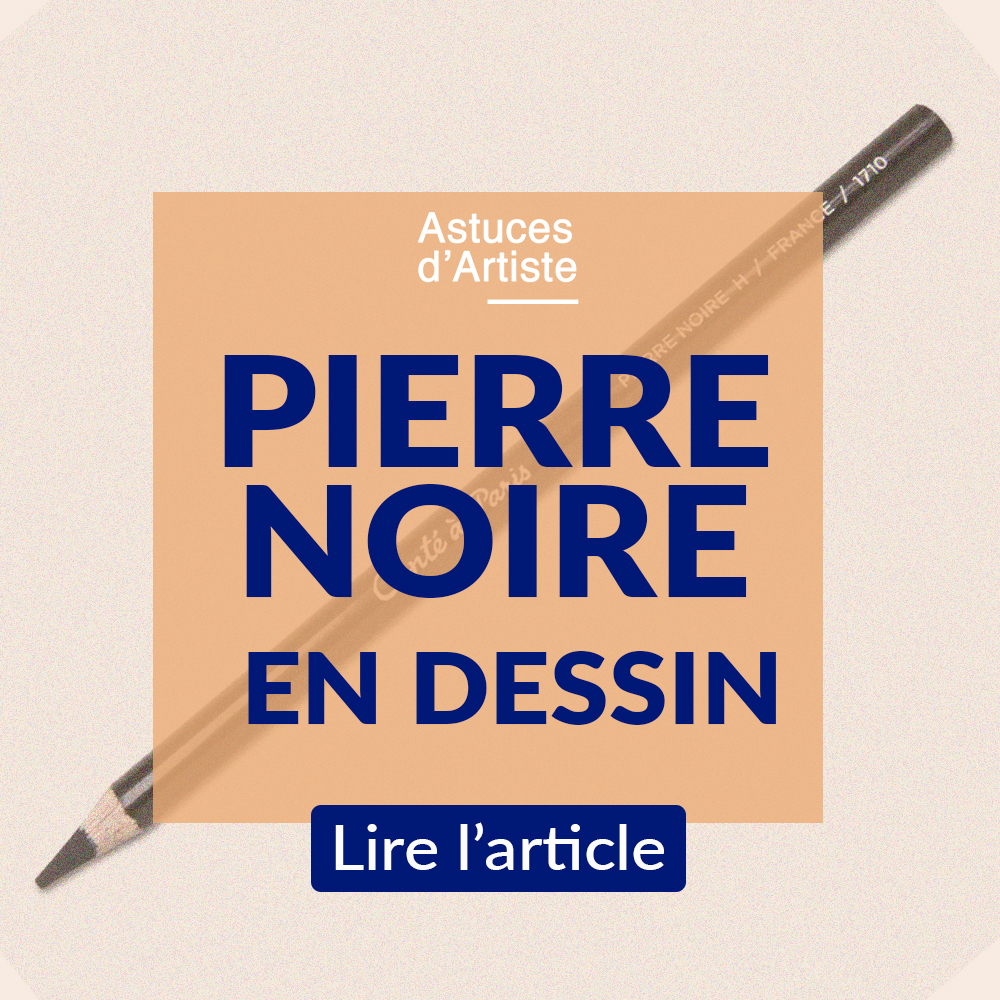 You are currently viewing Pourquoi utiliser la Pierre Noire en dessin ?