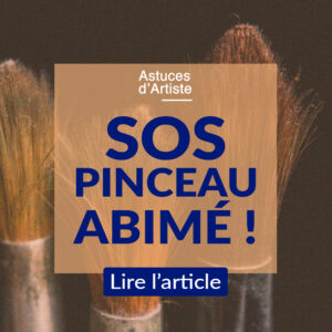 Comment récupérer un pinceau abimé ?