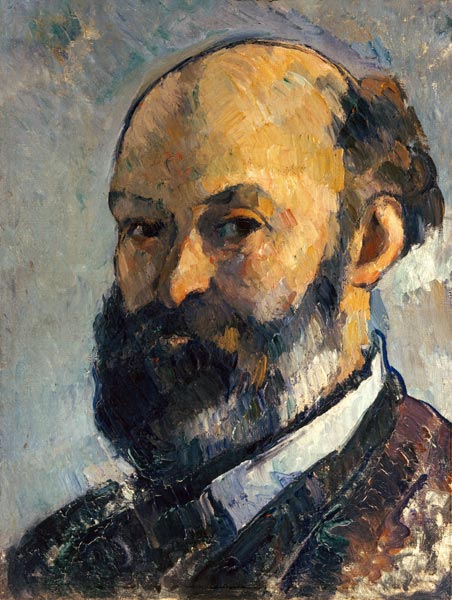 Auto-portrait du peintre Paul Cezanne