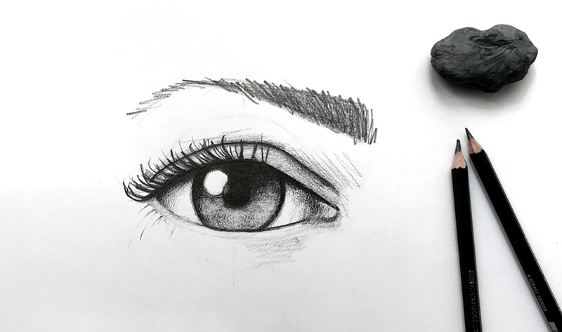 Comment dessiner une oeil facilement grâce à ce tutoriel special débutant.