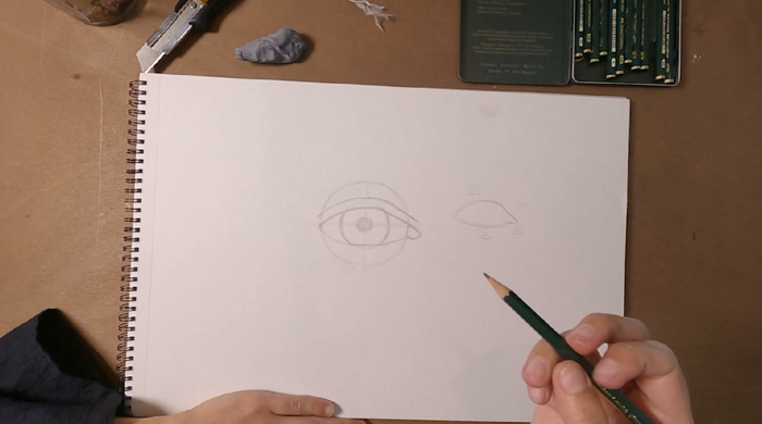dessiner des yeux débutant