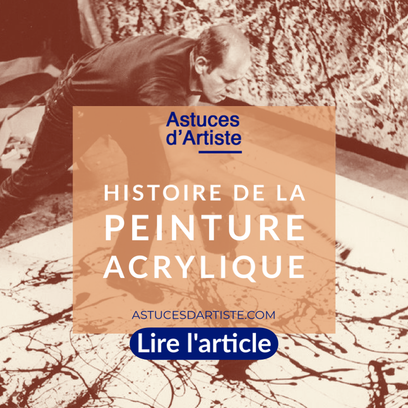 You are currently viewing Histoire de la peinture acrylique