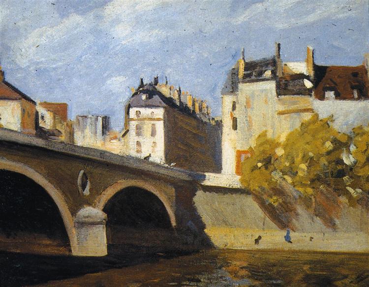 "Pont Sur la Seine", 1909