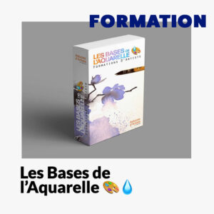 Formation en ligne : LES BASES DE L’AQUARELLE 🎨💧