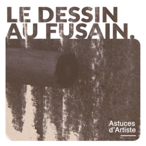 Le fusain en dessin.