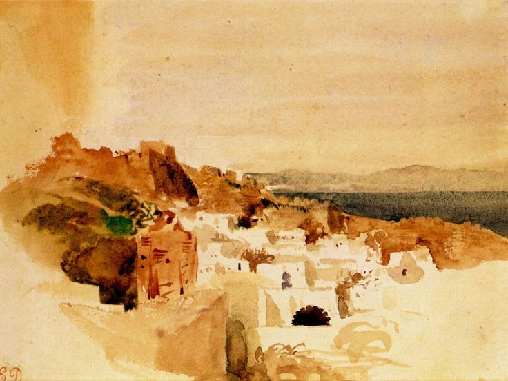 Extraits de carnet de Voyage au Maroc d'Eugène Delacroix.