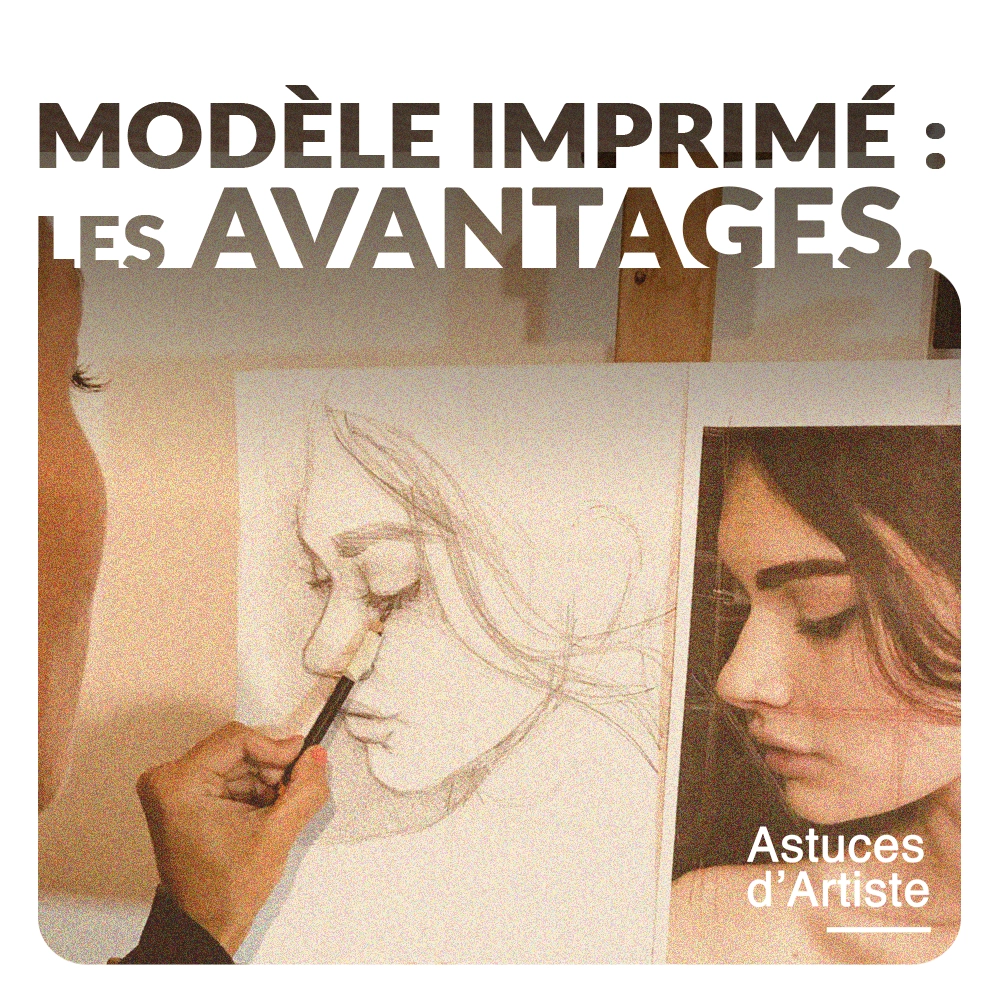 Pourquoi dessiner d'après un modèle imprimé ? Les avantages.