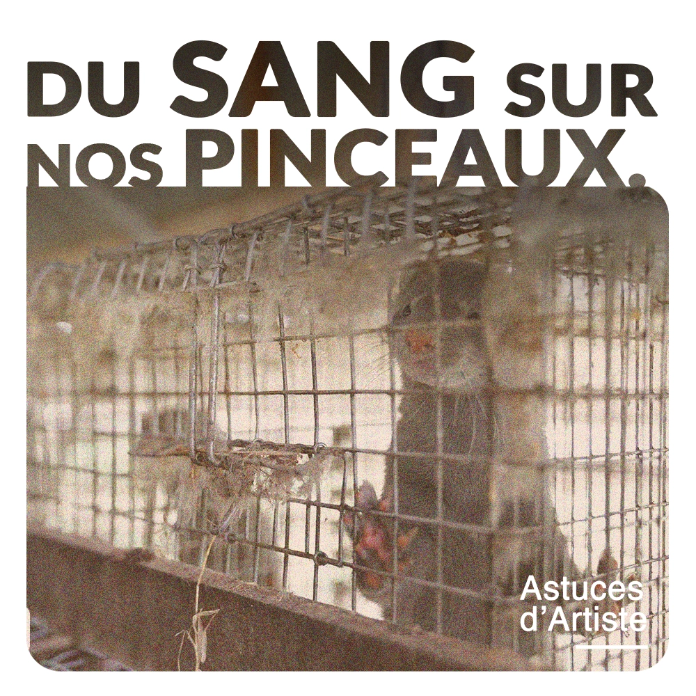 Du sang sur nos pinceaux.