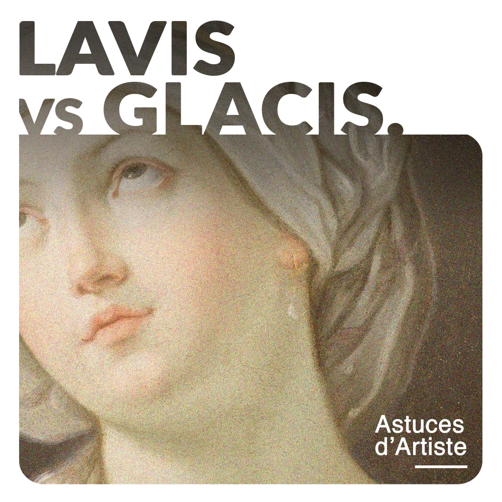 Lavis et glacis en peinture : les différences.