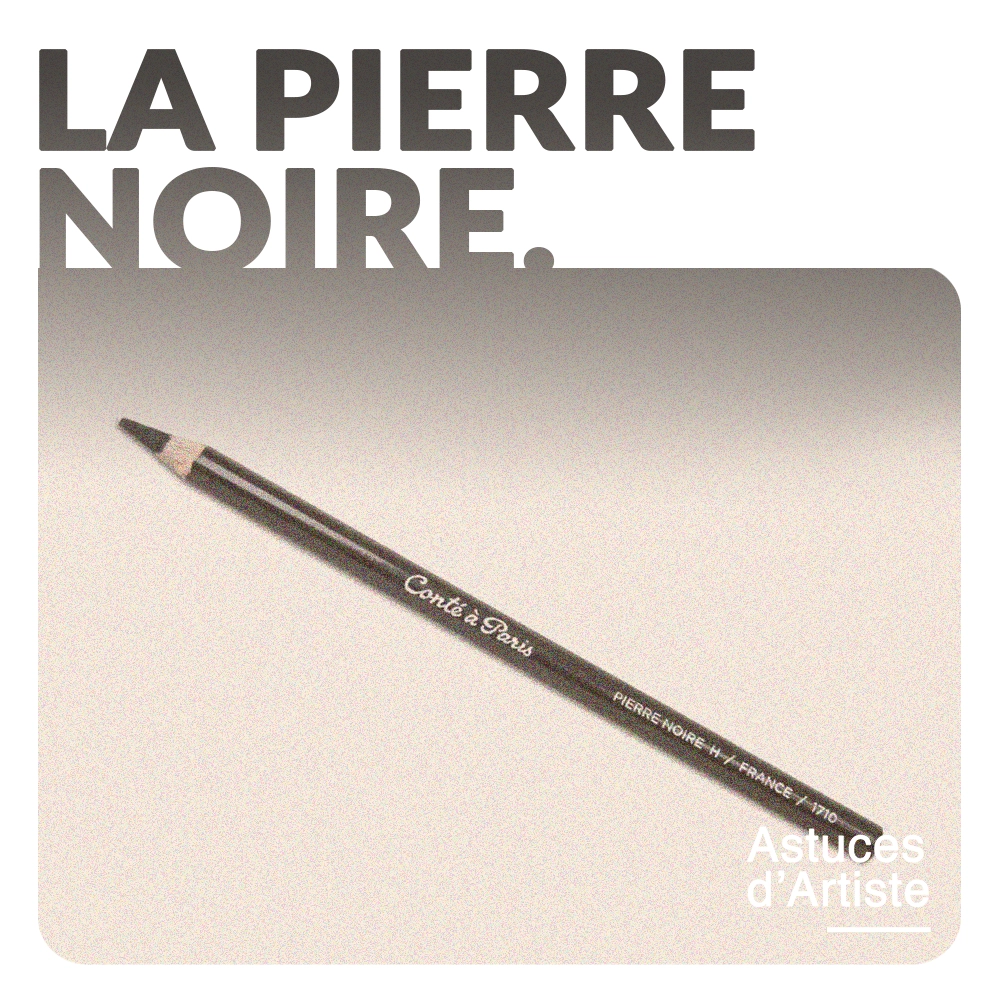 Lire la suite à propos de l’article Pourquoi utiliser la Pierre Noire en dessin ?