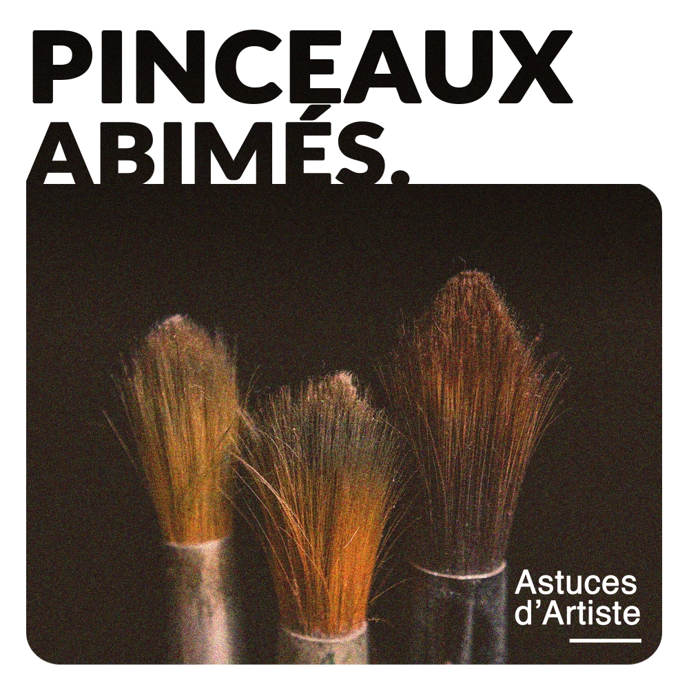 Comment récupérer un pinceau abimé ?