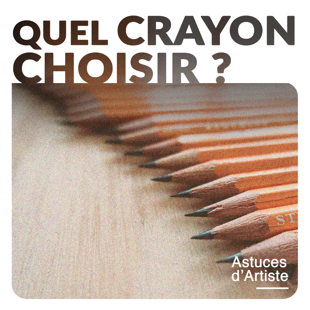 Différents crayons graphite : lequel choisir pour dessiner ?